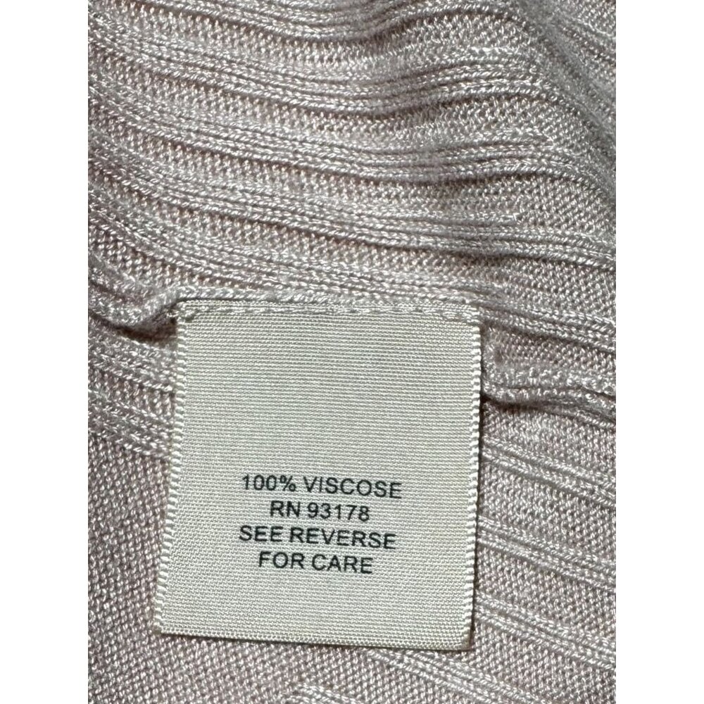 Philosophy Long Cardigan Pink Size Medium - Picture 4 of 7
